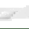 Mexen Otis chiuvetă încorporată pe blat dreapta 101 x 46,5 cm, alb lucios - 25181000P