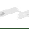Mexen Otis lavoar încastrat stânga 121 x 46,5 cm, alb mat - 25181201L