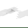 Mexen Otis chiuvetă încorporată, dreapta, 121 x 46,5 cm, alb mat - 25181201P