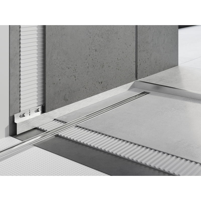 Mexen Line-B szembord lista 180 cm, inox - 181003180U