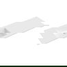 Mexen Otis chiuvetă încorporată stânga 141 x 46,5 cm, alb lucios - 25181400L