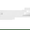 Mexen Otis chiuvetă încastrată, stânga, 141 x 46,5 cm, alb lucios - 25181400L