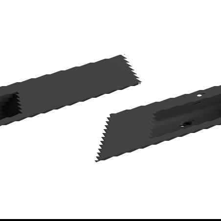 Mexen Otis chiuvetă încastrată în blat stânga 141 x 46,5 cm, negru mat - 25181471L