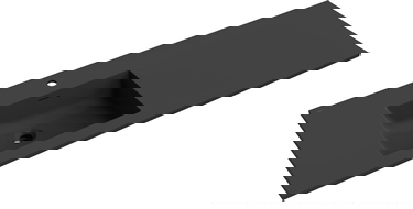 Mexen Otis chiuvetă încastrată în blat stânga 141 x 46,5 cm, negru mat - 25181471L