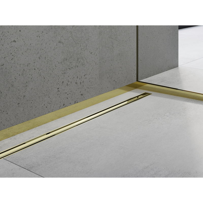 Mexen Line-B profil frontal pentru duș 180 cm, auriu - 185003180U