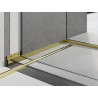 Mexen Line-B listă frontală pentru duș 180 cm, aurie - 185003180U