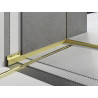 Mexen Line-B șipcă frontală pentru duș 180 cm, auriu periat - 185503180U