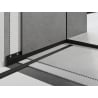 Mexen Line-B bară frontală pentru duș 130 cm, neagră - 187003130U