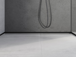 Mexen Line-B șină de duș frontală 130 cm, neagră - 187003130U