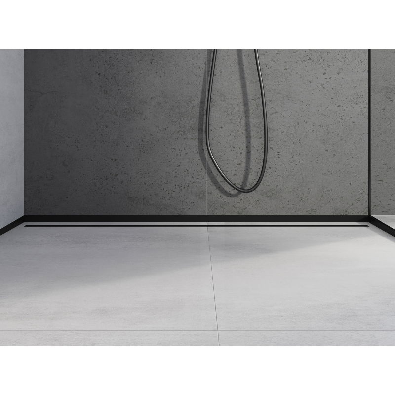 Mexen Line-B elülső zuhanykabinprofil 180 cm, fekete - 187003180U