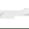 Mexen Otis chiuvetă încastrată în blat stânga 161 x 46,5 cm, alb mat - 25181601L