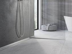 Mexen Line-B șină de scurgere pentru sticlă 180 cm stânga, inox - 181004180R