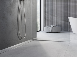 Mexen Line-B zuhanylefolyó a pohárra 180 cm jobb, inox - 181004180R