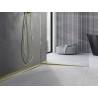 Mexen Line-B listă de pante pentru sticlă 120 cm dreapta, aurie - 185004120R