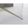 Mexen Line-B 120 cm-es lejtős léccel üveghez, jobb oldali, arany - 185004120R