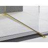 Mexen Line-B 120 cm-es lejtős léccel üveghez, jobb oldali, arany - 185004120R