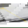 Mexen Line-B listă înclinată pentru sticlă 120 cm dreapta, aurie - 185004120R