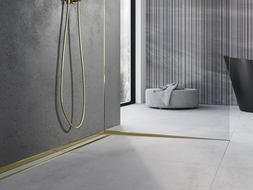 Mexen Line-B profil de pantă pentru sticlă 180 cm dreapta, auriu - 185004180R