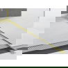 Mexen Line-B esővédő lista üveghez 120 cm jobb, arany ecset - 185504120R