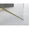 Mexen Line-B lejtős léc üveghez 120 cm jobb, arany kefe - 185504120R