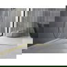 Mexen Line-B șină de sticlă 120 cm dreapta, perie aurie - 185504120R