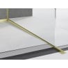 Mexen Line-B profil înclinat pentru sticlă 180 cm dreapta, aur periat - 185504180R