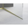 Mexen Line-B profil înclinat pentru sticlă 180 cm dreapta, aur periat - 185504180R
