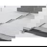 Mexen Line-B listă de pantă pentru sticlă 120 cm stânga, inox - 181004120L