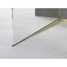 Mexen Line-B 180 cm lépcsős üvegsín bal, arany - 185004180L
