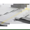 Mexen Line-B listă panta pentru sticlă 180 cm stânga, aurie - 185004180L
