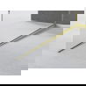 Mexen Line-B bandă de scurgere pentru sticlă 120 cm stânga, perie aurie - 185504120L