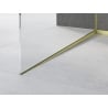 Mexen Line-B listă de scurgere pentru sticlă 180 cm stânga, perie aurie - 185504180L