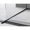Mexen Line-B 120 cm-es bal oldali üveglépcső, fekete - 187004120L