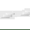 Mexen Otis chiuvetă dublă încastrată în blat 161 x 46,5 cm, alb mat - 25181601D