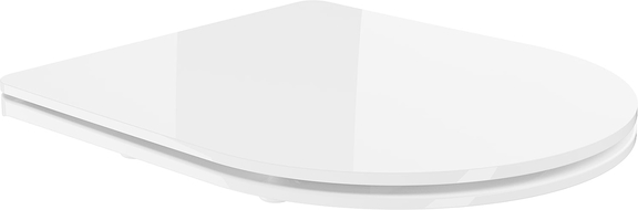 Mexen capac de toaletă cu cădere lentă slim, duroplast, alb lucios - 39224000