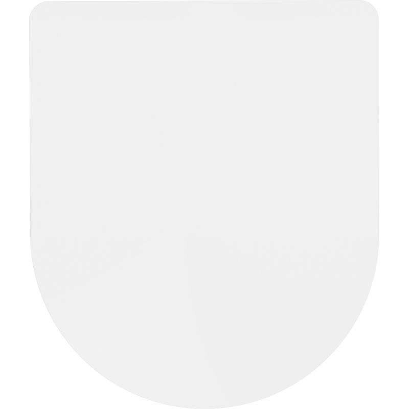 Mexen lassan leereszkedő, vékony duroplaszt WC-ülőke, fehér fényes - 39224000