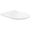 Mexen capac de toaletă cu cădere lentă slim, duroplast, alb lucios - 39050100