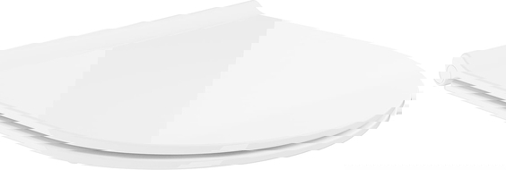 Mexen capac de toaletă cu închidere lentă, duroplast, Albă - 39050100