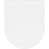 Mexen capac de toaletă cu cădere lentă slim, duroplast, alb lucios - 39050100