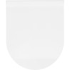 Mexen capac WC slim cu închidere lentă, duroplast, alb lucios - 39050100