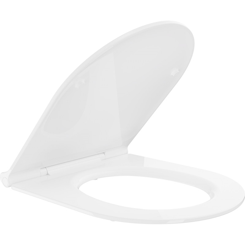 Mexen capac WC slim cu închidere lentă, duroplast, alb lucios - 39050100