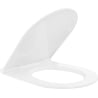 Mexen slim lassan záródó deszka, duroplast, fényes fehér - 39050100