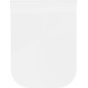 Mexen capac WC cu cădere lentă slim, duroplast, alb lucios - 39070100