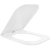 Mexen capac slim cu închidere lentă, duroplast, alb lucios - 39060100