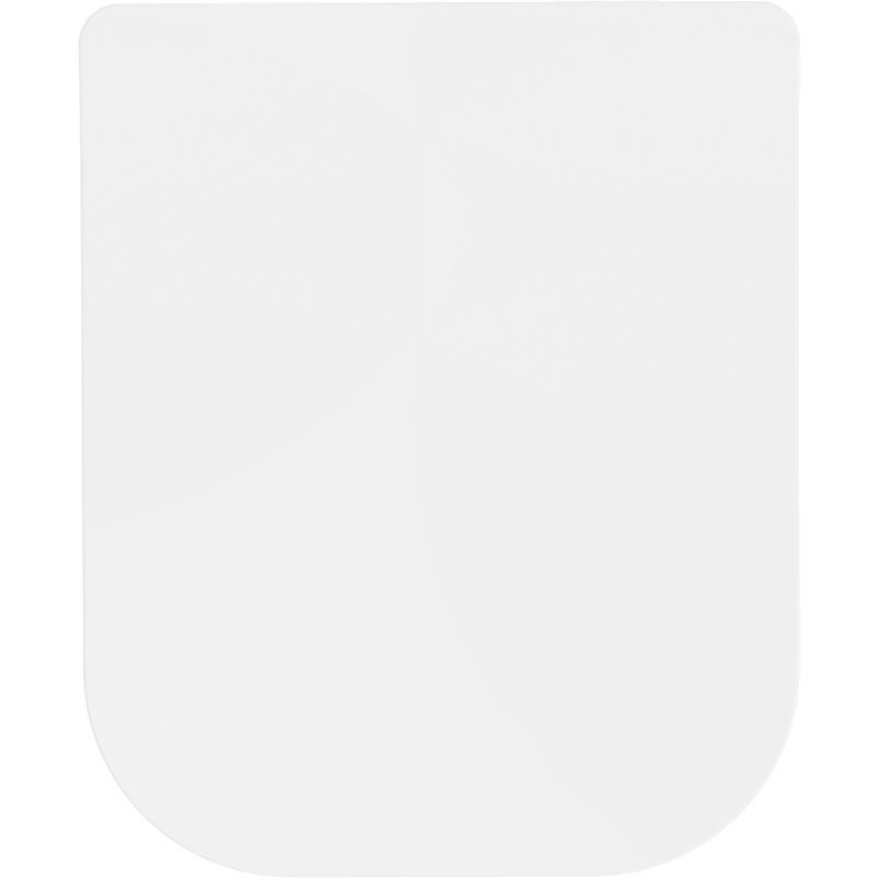 Mexen lassan záródó slim deszka, duroplast, fényes fehér - 39060100