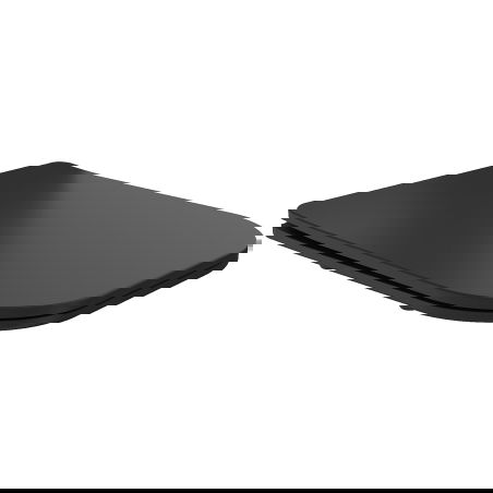 Mexen Teo capac de toaletă cu închidere lentă, slim, duroplast, negru mat - 39060185