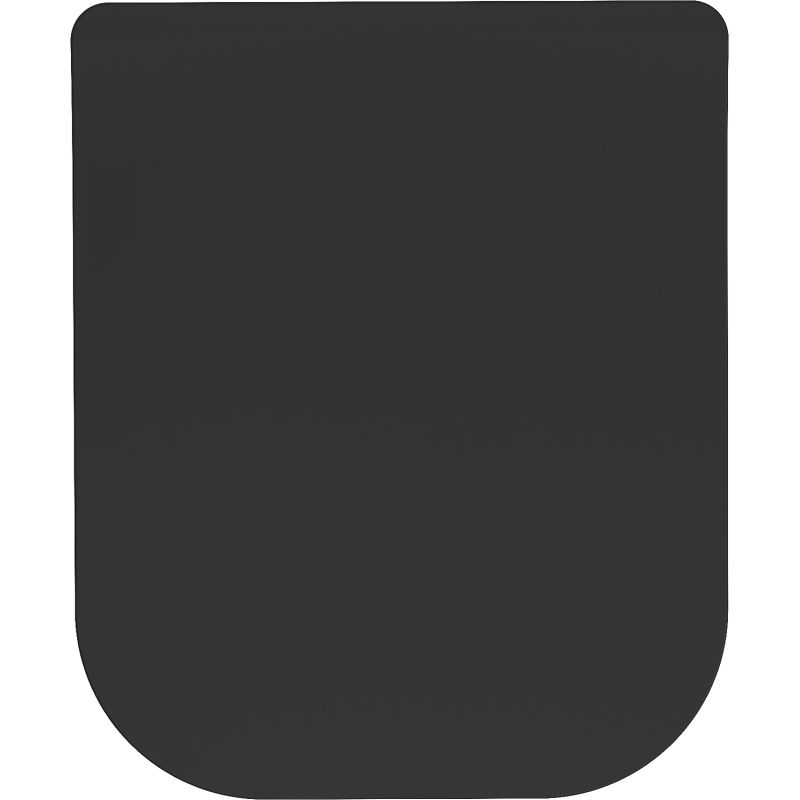 Mexen Teo capac de toaletă cu închidere lentă, slim, duroplast, negru mat - 39060185
