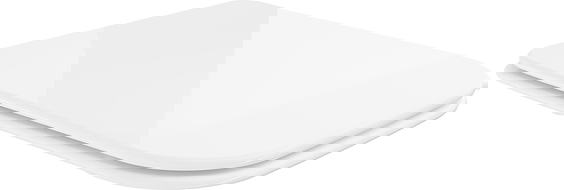 Mexen capac de toaletă cu închidere lentă, duroplast, Albă - 39090100