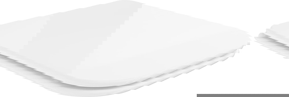 Mexen lassan záródó Slim WC-ülőke, duroplast, fehér fényes - 39090100