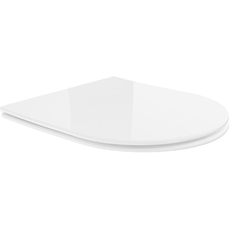 Mexen capac de toaletă cu închidere lentă, duroplast, Albă - 39040100